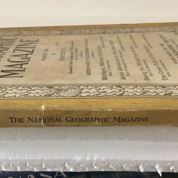Vintage, the National Geographic 1921 and 1928 - Picture 4 of 10